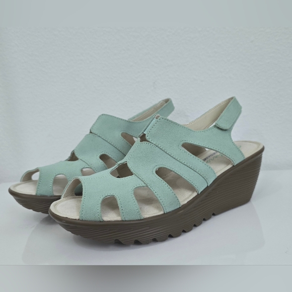 Skechers Shoes - Skechers Parallel Stylin Memory Foam Wedge Sandals Women's 8